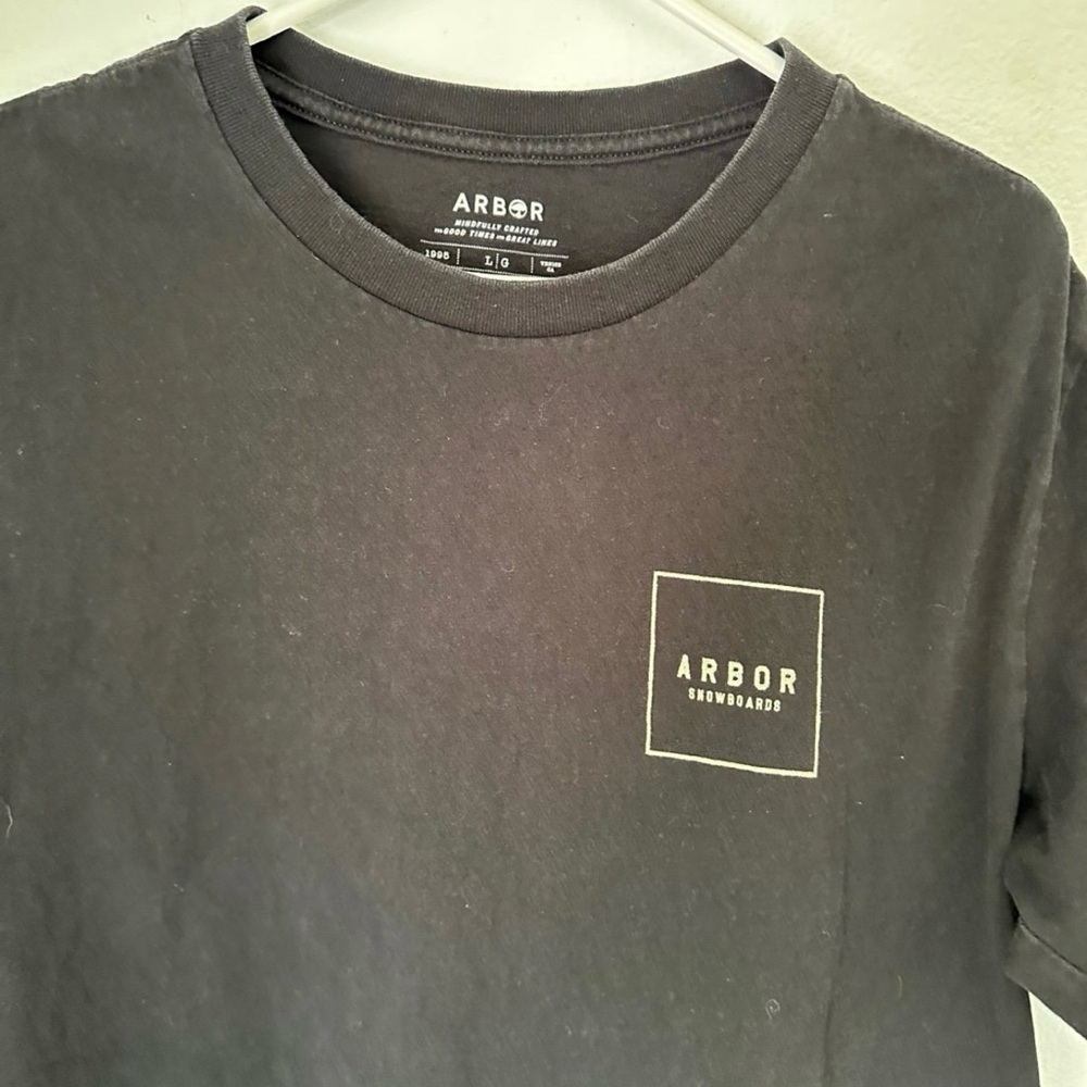 Arbor Charcoal Men's Short Sleeve Tee - Picture 3 of 7